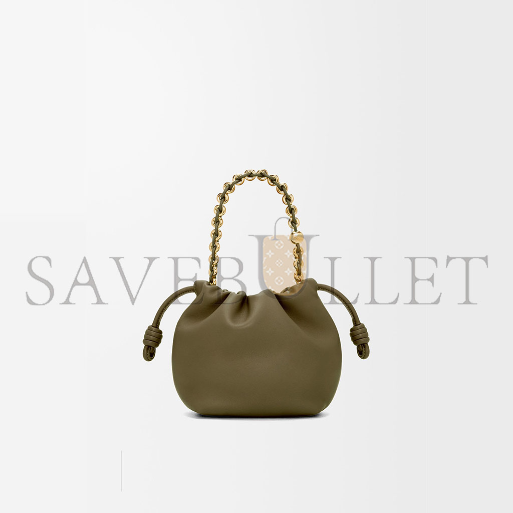 l*ew* mini flamenco purse bag in mellow nappa lambskin 0011091758 (23*17*5.5cm)